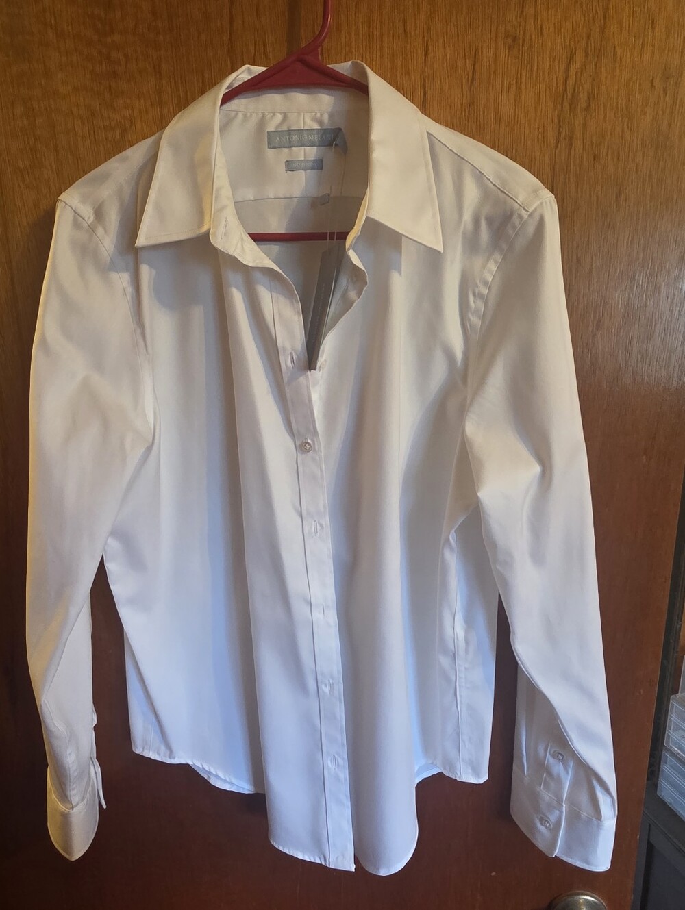 White Antonio Melani Women's Classic Button-Up